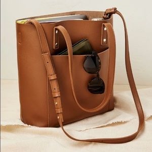 Henny & Lev Vegan Leather Crossbody Tote Bag - NWT